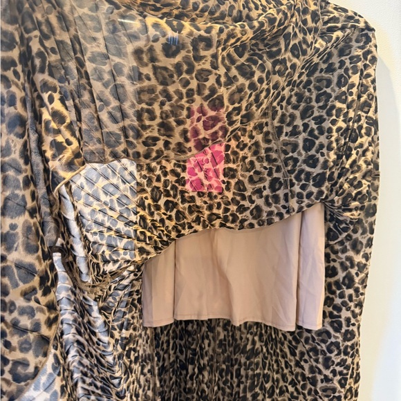Betsey Johnson Women’s Wild Thing Pleated Leopard Maxi Skirt NWT Size Small - Picture 6 of 6